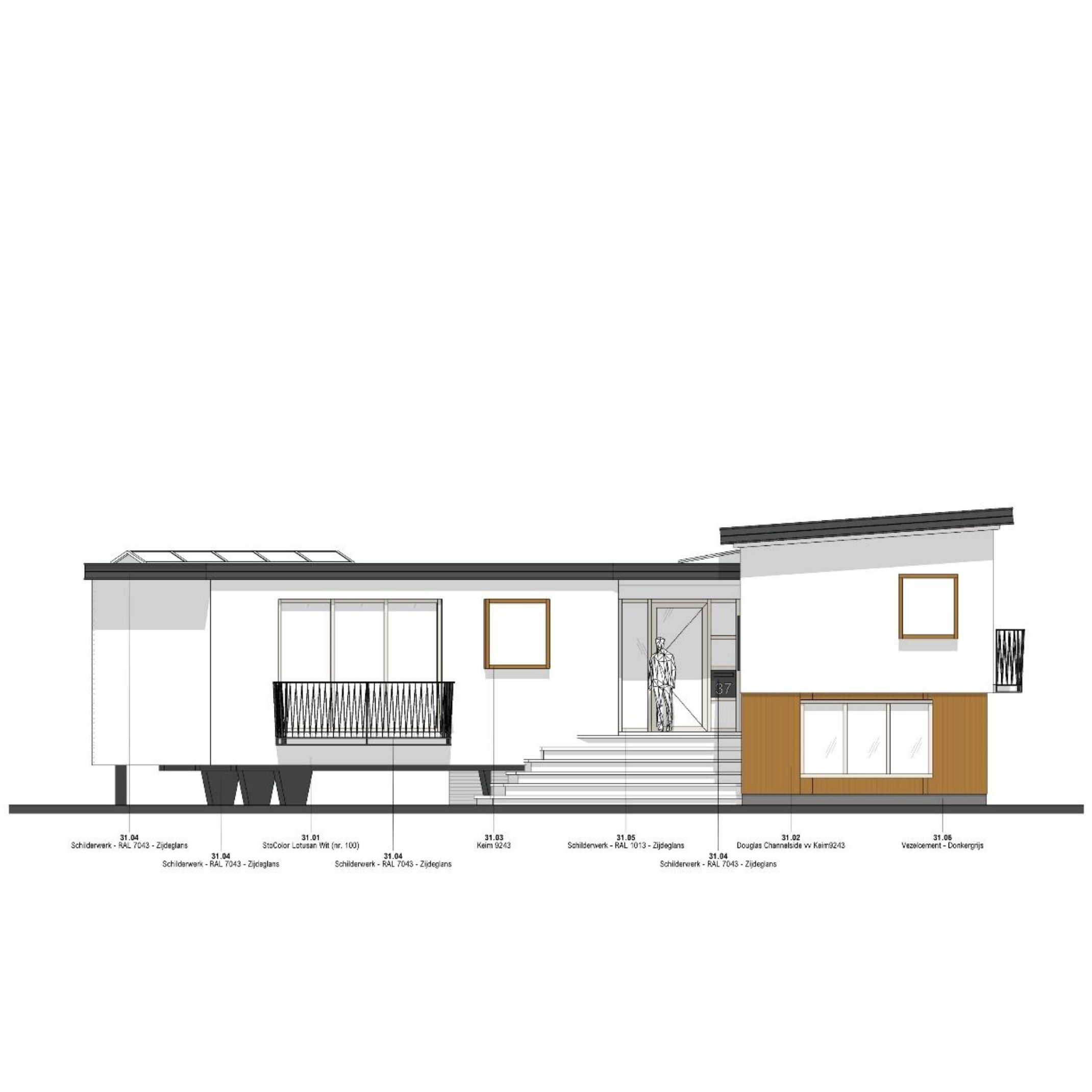 Renovatie Woning Oostzaan voorgevel